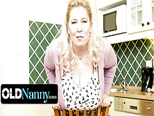 Oldnanny Raunchy Mama Is Showing Off Her Huge Melons