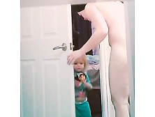 Amazing Big Butt Milf Of A Wife Being Spied On After Shower