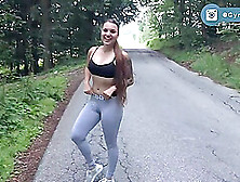 German Teens Have Sex While Jogging In The Park