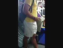 Fighting An Erection On The Train