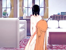 Sao Anime - Asuna Oral Sex And Anal To Kirito