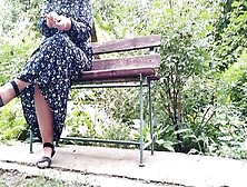 Handjob Outdoors In The Park