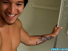 Naughty Jock Jizzy Mcbone Masturbates Big Cock In Shower