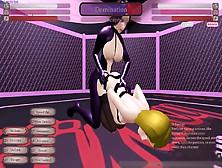 Kinky Fight Club - Hentai Wrestling Game Episode. 2 Lesbian Rimjob