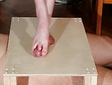 Dominatrix Bare Feet Cock Stomping & Footjob With Huge Cumshot Pt2