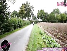 German Rocker Bitch Get Cumshot On Bike