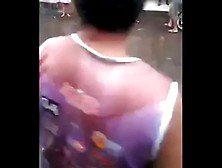 Asian Woman Gets Stripped During Fight
