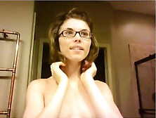 Russian Webcam Teen Anal Masturbation