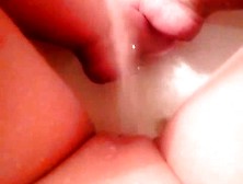 Large Wobblers Arwyn Solo Masturbation While Having A Shower