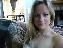 Blonde Milf Solo Anal Game