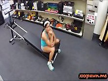 Mascular Personal Trainer Pawns Her Pussy To Earn 800 Bucks