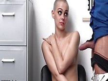 Bald Teen Shoplifter Punish Fucked By A Perv Lp Officer