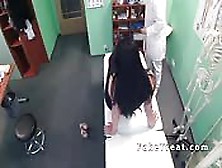 Doctor Looks Cunt To Dark Haired Patient
