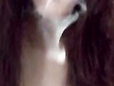 Come Suck On Mommy's Boobs While She Smokes