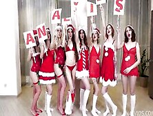 Christmas Anal Sex Party 8V4 With Goldie Tiny Carla Cage Ellis Baileys Sofi Li Rina Ray Fiore Sun And Pregnant Milena Briz Vg049