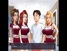 Summertime Saga: Charming Cheerleaders & Sneaking In The Hospital-Ep78