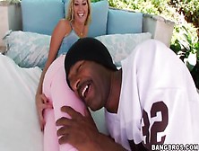 Admirable Flat Chested Alysha Rylee Having A Good Interracial Fucking Outside