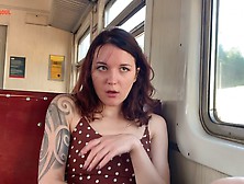 Public Masturbates In Train