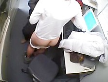 Busty Jap Fucks A Guy In Spy Cam Office Sex Video