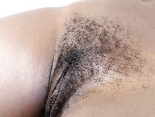 African Unshaved Cunt Takes Gigantic White Penis And Jizzed