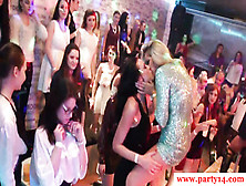 Hot Girls Sex Party In The Club