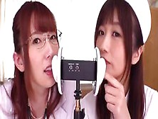 [Asmr] Yui & Hibiki Licking (Yui Hatano)