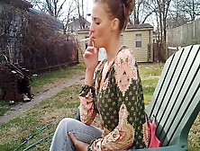 Incredible Amateur Softcore,  Outdoor Porn Scene