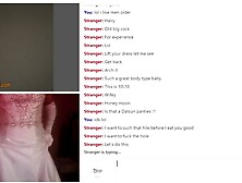 Sissy Bride Strips On Omegle