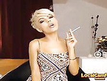 Alexy Belle Private Girl Masturbating Smoke Show