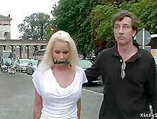 Steve Holmes,  Steve Qute And Sophie Logan - Heavy-Breasted German Mom Got Laid In Public Places