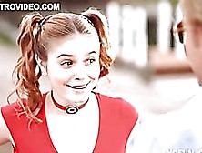 Cute Lindsay Felton With Pigtails