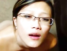 Cutie Asian's Homemade Video Where She Gifted Nice Blowjob