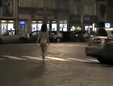 Naked Evening Stroll Through The City Streets