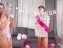 Nuria Millan In Celebrates A Hardcore Birthday With A Big Cock As A Present