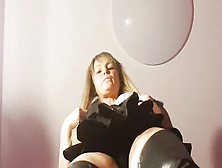 Kinky Mistress Talks So Dirty And Shows Her Feet And Toes