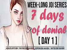 Day One Joi Audio Series: 7 Days Of Denial By Vauxibox (Edging) (Jerk Off Instruction)