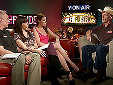 Cowboy Man Interview By Sexy Lesbians On A Tv Show