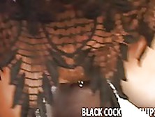 Big Black Cock Feels So Good In My Tight White Pussy