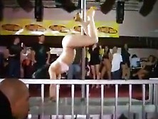 Amateur Chicks In G Strings Demonstrate Their Well-Shaped Butts