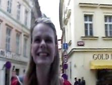 Czech Streets - Veronika Blows Cock For Money - Czechstreets