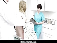 18 Yo Patient Harlow West Gets Unique Treatment From Pervert Doctor