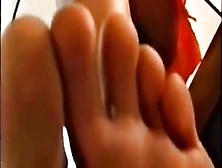 Lovely Ebony Woman's Feet Pov