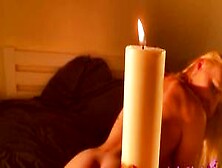Candle Masturbation And Waxplay For Horny Teen