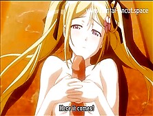 Shy Hentai Cuties Get Their Pretty Faces Covered In Big Loads Of Cum