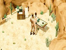 Sims Four.  Tomb Raider Parody.  Part One - Egyptian Phalos Of Destiny