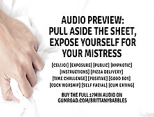 Audio Preview: Pull Aside The Sheets,  Expose Yourself For Your Mistress