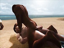 Massive Cock Huge Dick 3Sum Lick & Bareback Penetration Fucks - Striptease