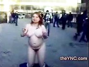 Russia Public Street Dance Chubby Bbw