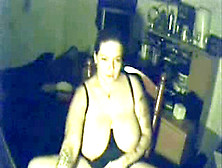 My Crank Huge-Chested Mommy Having Fun At Pc.  Hidden Cam