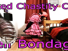 Spiked Chastity Cage Self Bondage